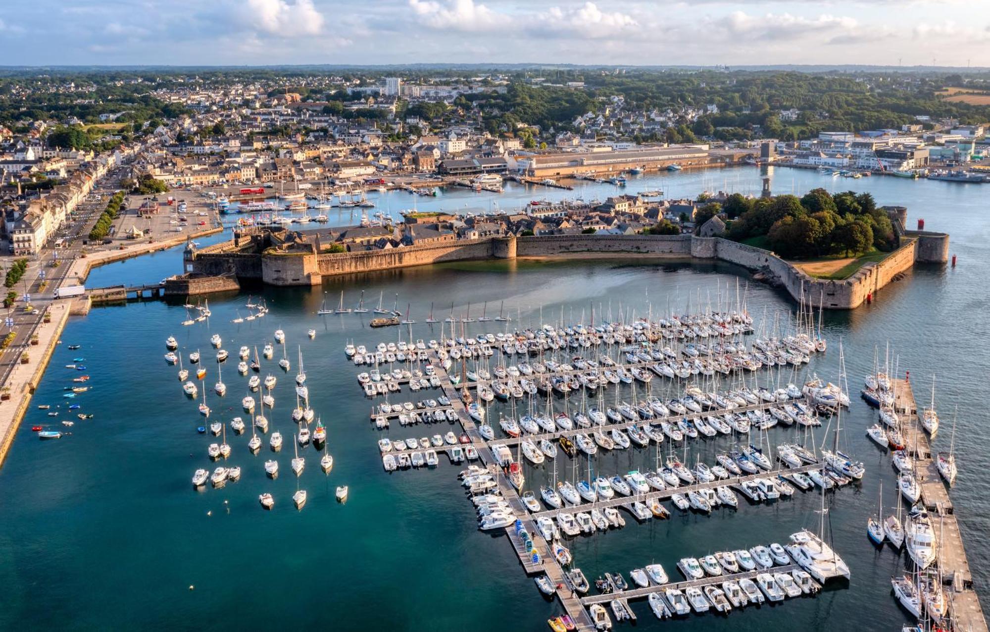 -Le Sentier- Elegant T3 Avec Jardin Proche Mer Concarneau Kültér fotó